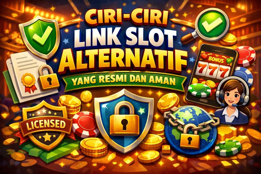 Ciri-Ciri Link Slot Alternatif yang Resmi dan Aman